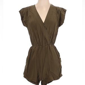 Beautiful Babaton Green Romper in Size Small
